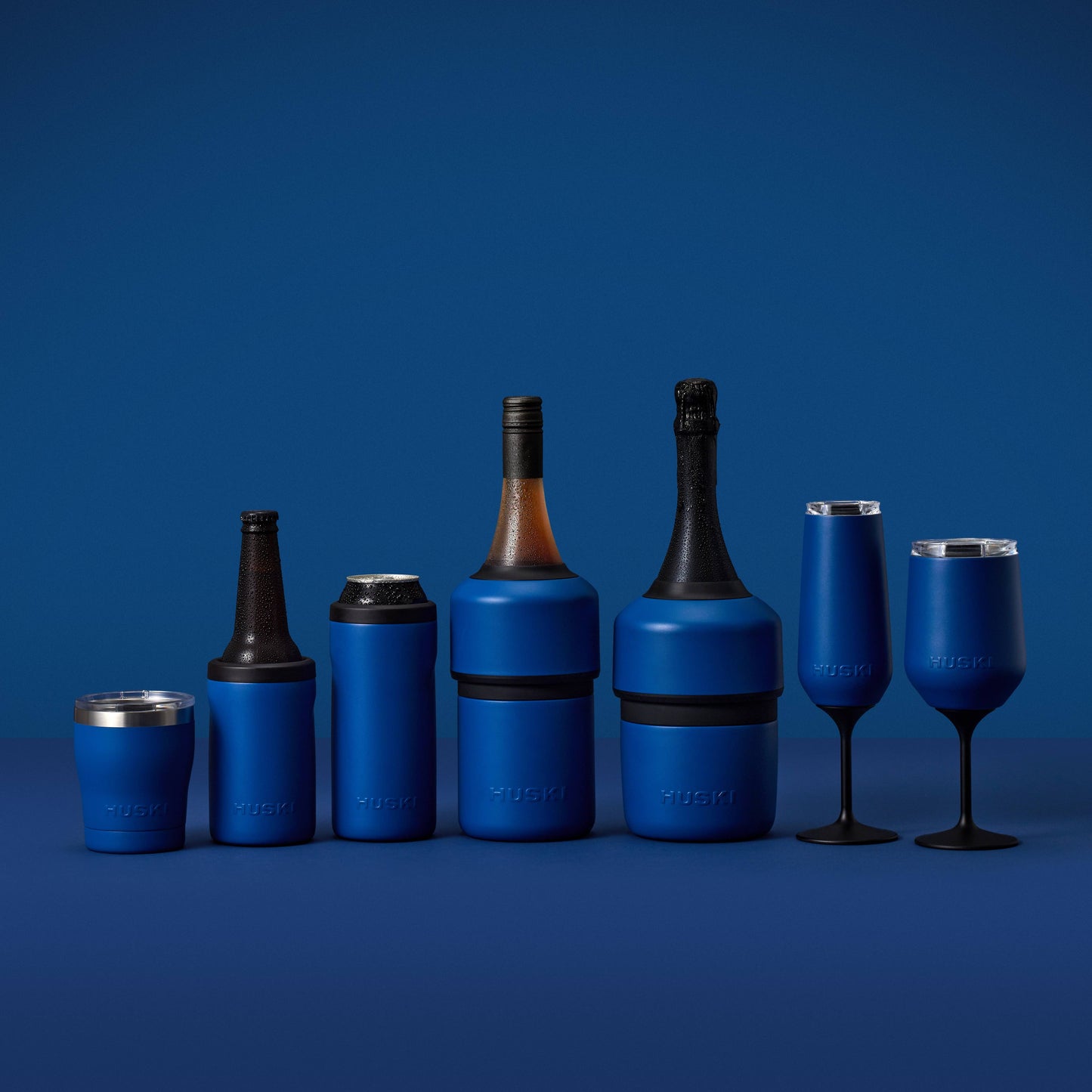 Huski Champagne Cooler | Ocean Blue (Limited Release)