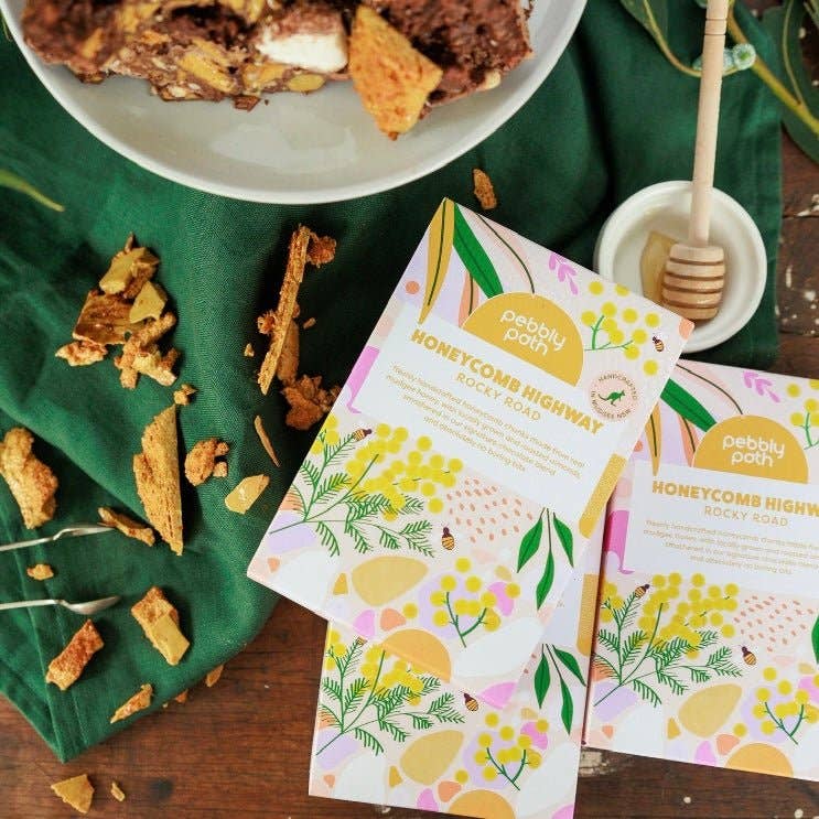 Pebbly Path Honeycomb Highway Rocky Road