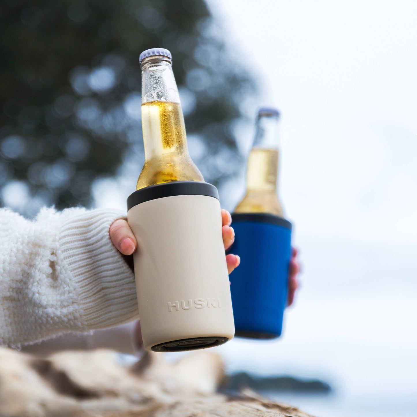Huski Beer Cooler 2.0 - Ocean Blue (Limited Release)