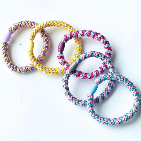 Mosk Melbourne Hair Bands | Pastel Stripe available at The Honey Emporium