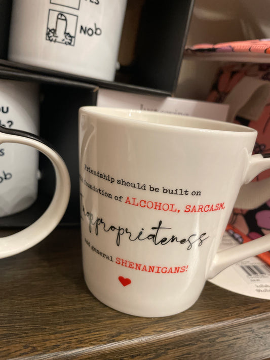 just saying mug ageing disgracefully