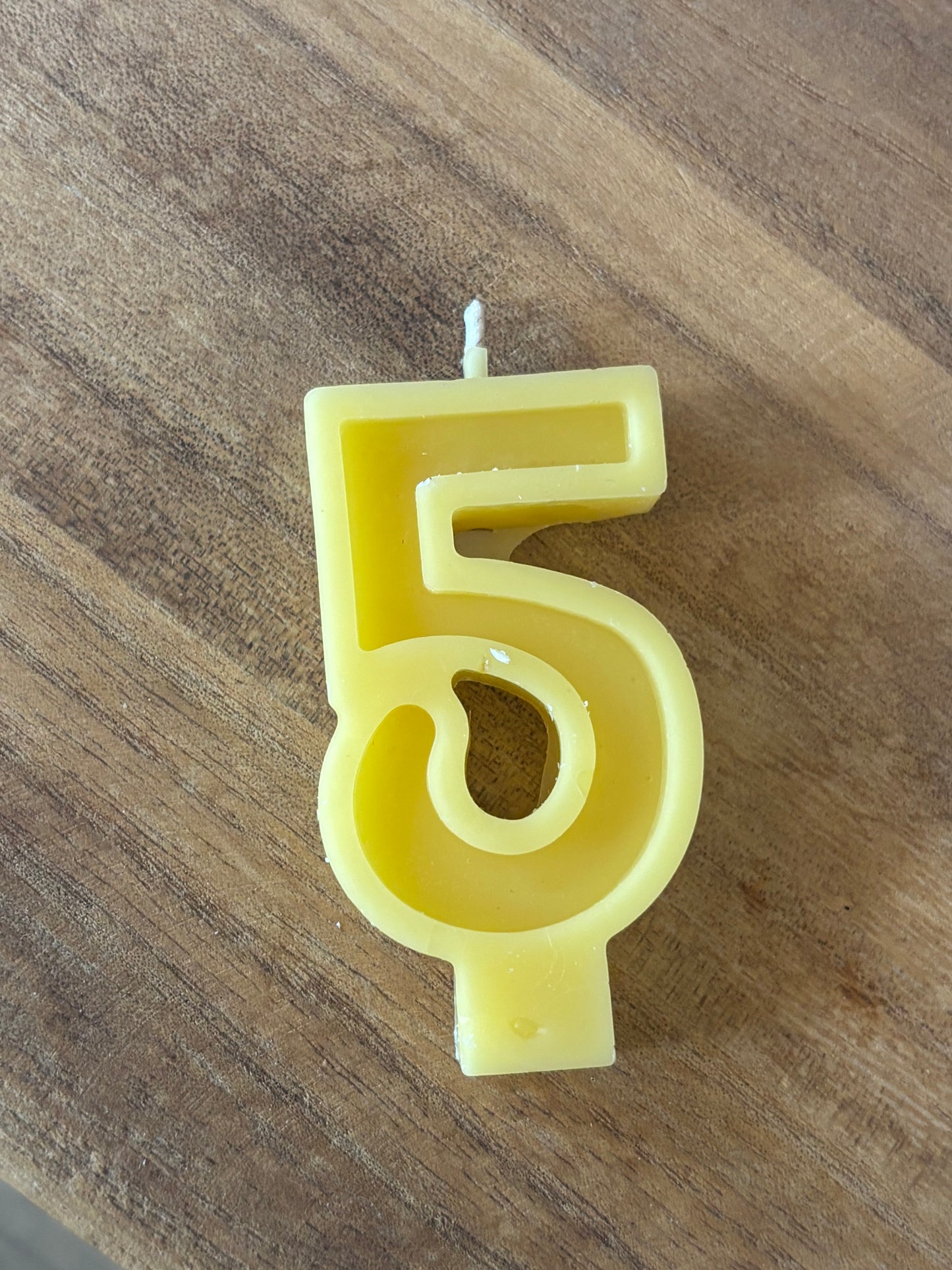 ✨ Pure Beeswax Handmade Birthday Number Candles 🐝🎂