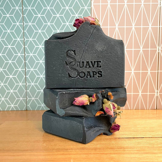 Handmade Unscented Charcoal Goat Milk Soap