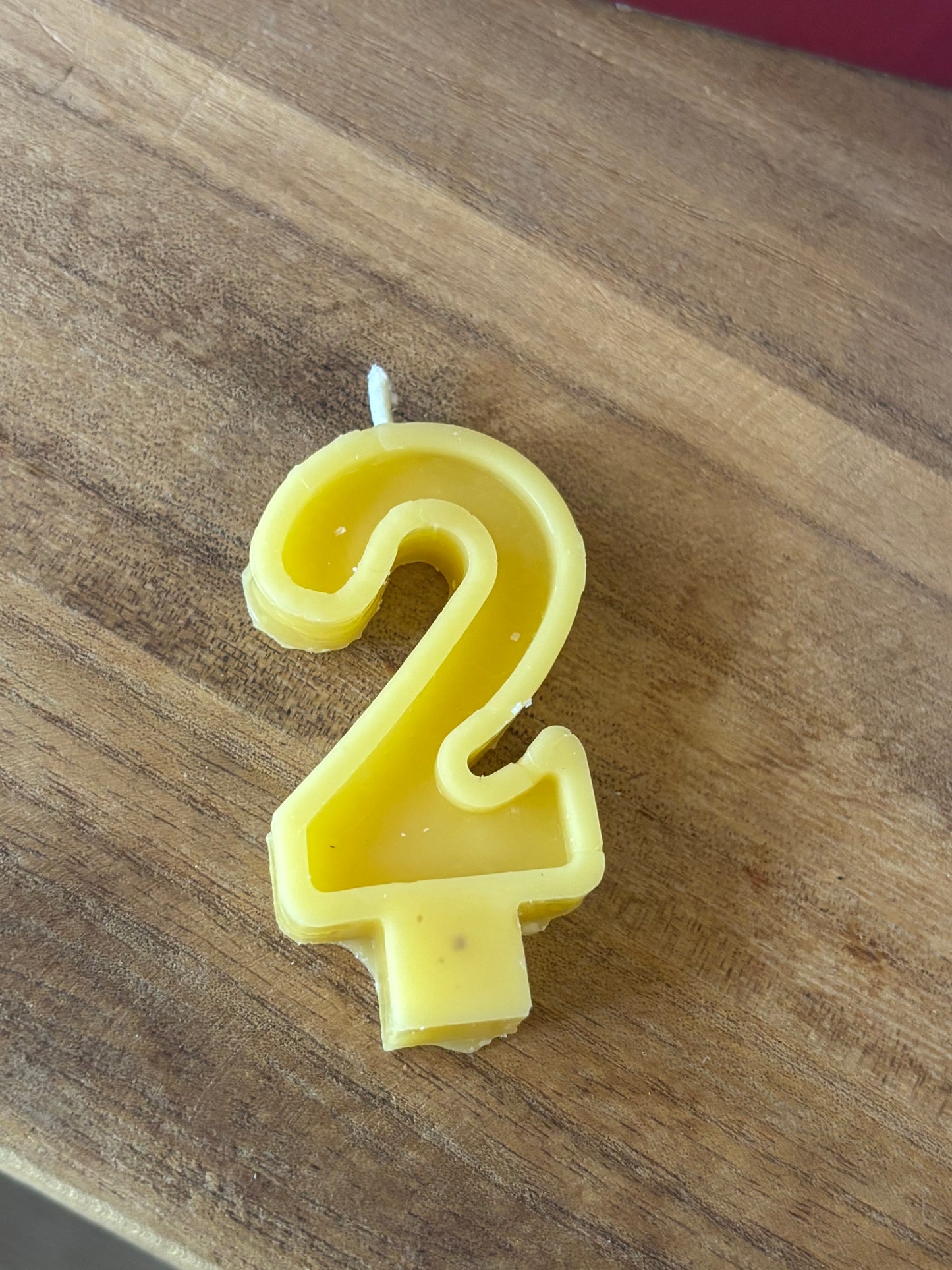 ✨ Pure Beeswax Handmade Birthday Number Candles 🐝🎂