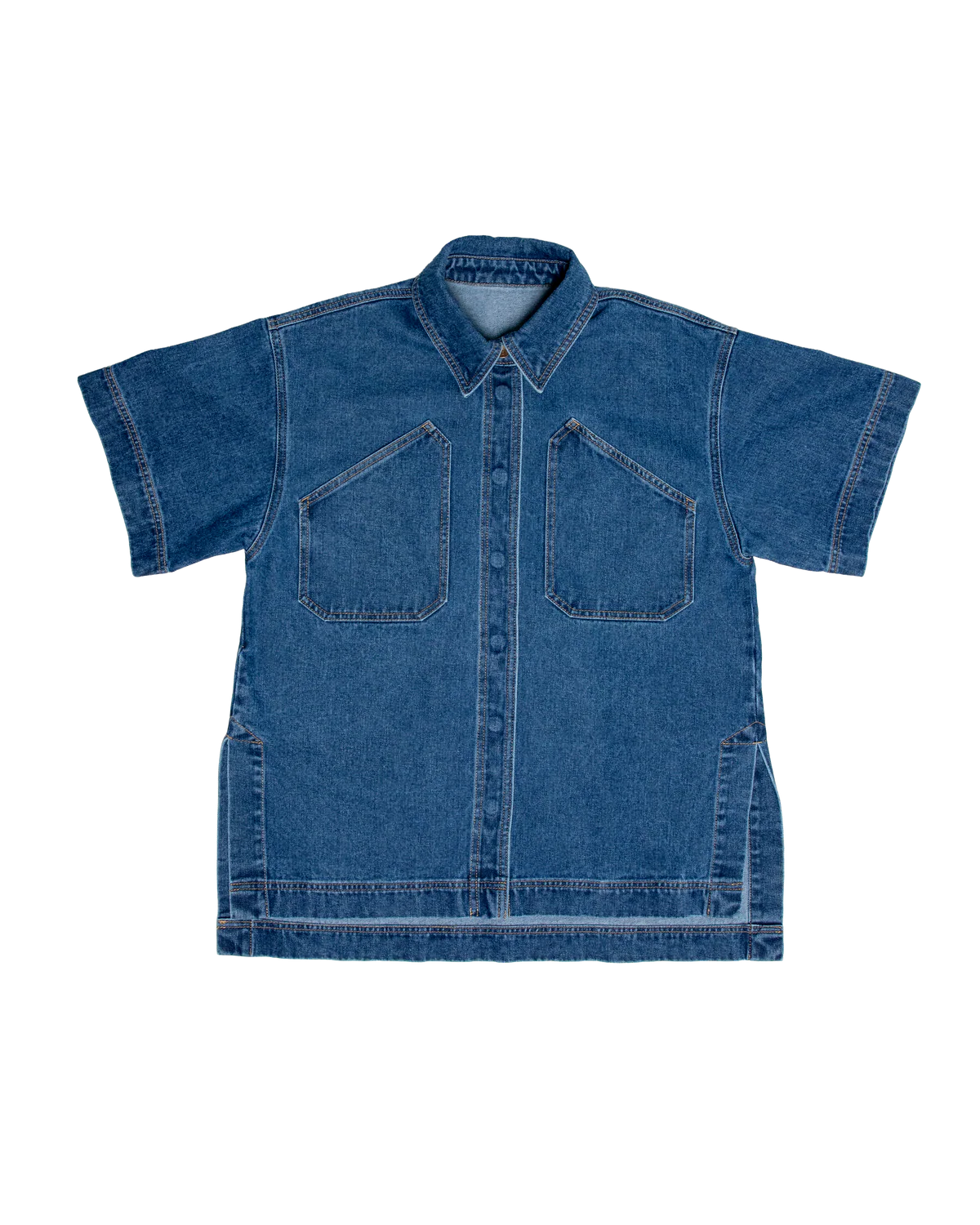 HUNTER SHIRT indigo denim