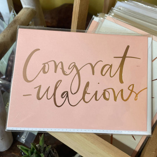 Congratulations Gift Card available at The Honey Emporium