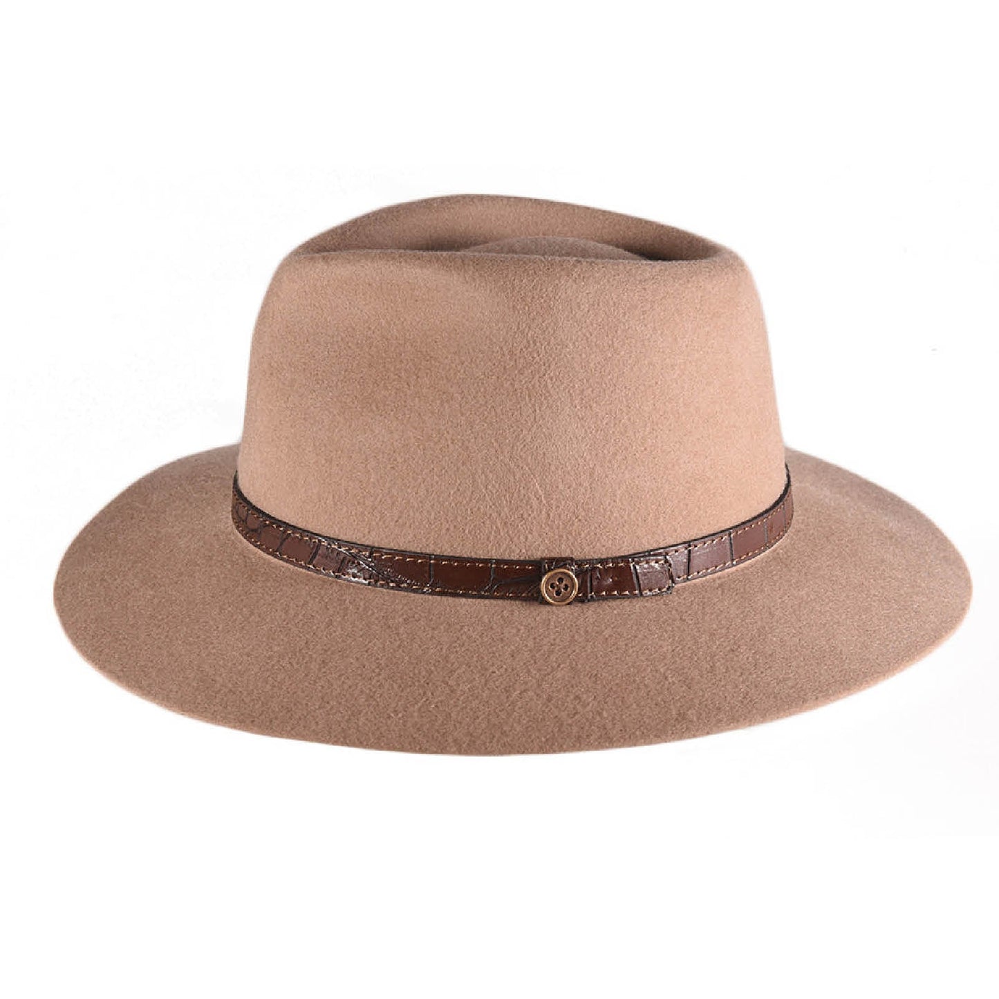 Fallen Broken Street The Dingo Felt Hat in Tan available at The Honey Emporium