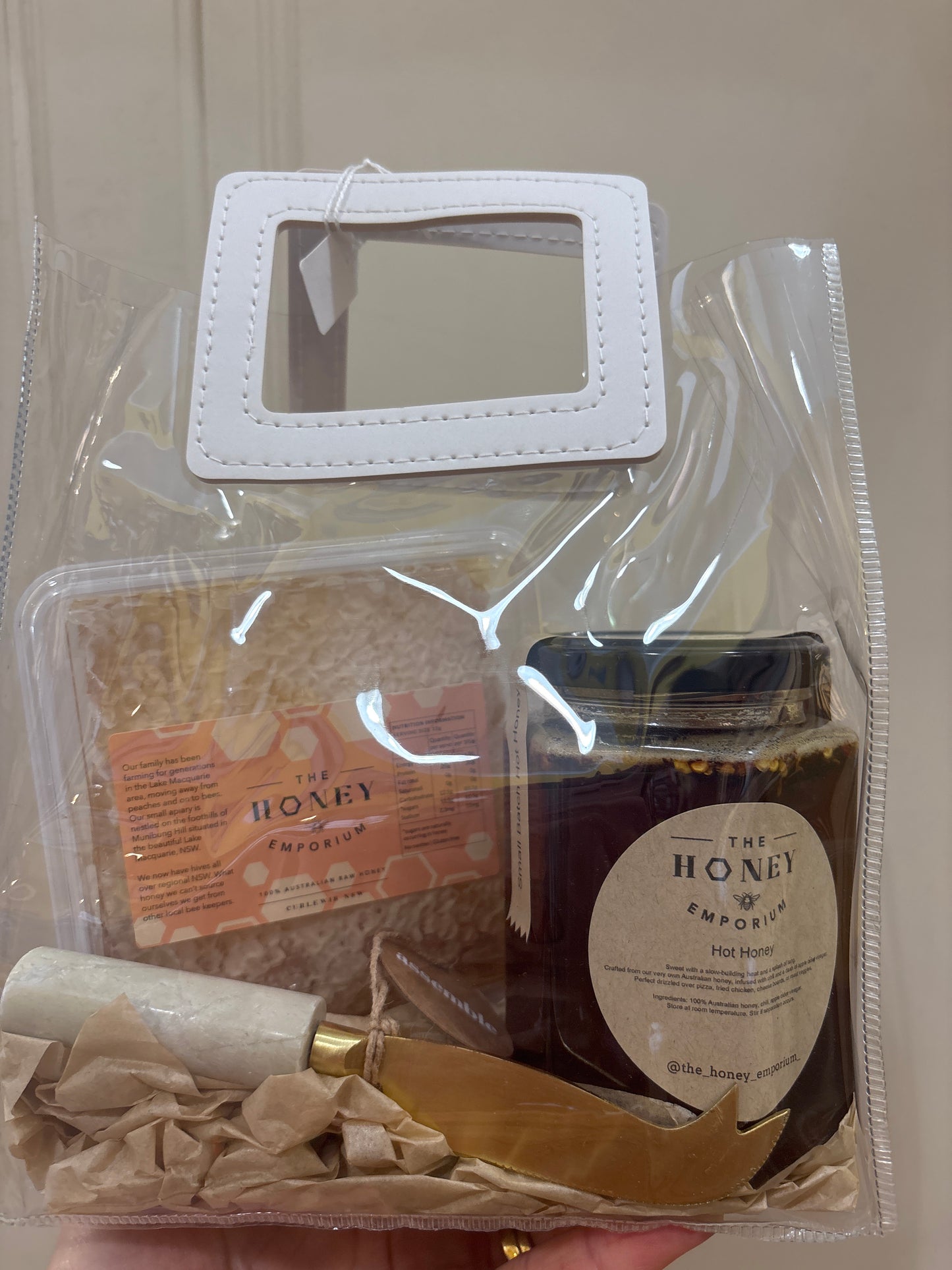 The Honey Emporium Honey Gift Bag | Local Made Honey available at The Honey Emporium