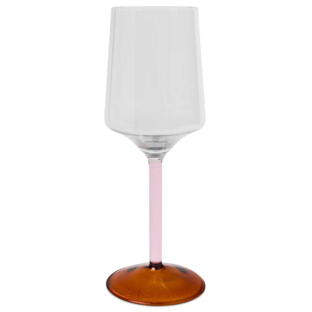 Kip & Co Marshmallow & Marmalade Vino Glasses Set available at The Honey Emporium