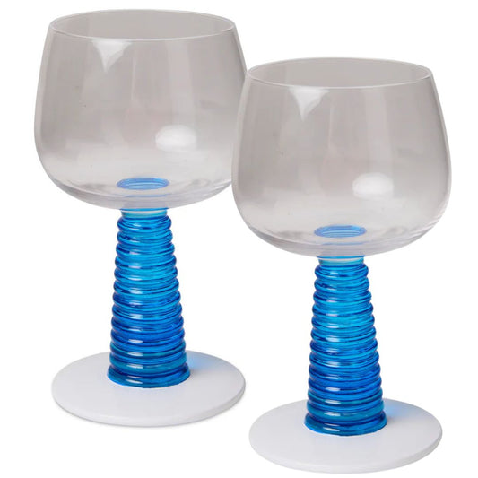 Kip & Co Milos Luncheon Stalk Wine Glass Set available at The Honey Emporium