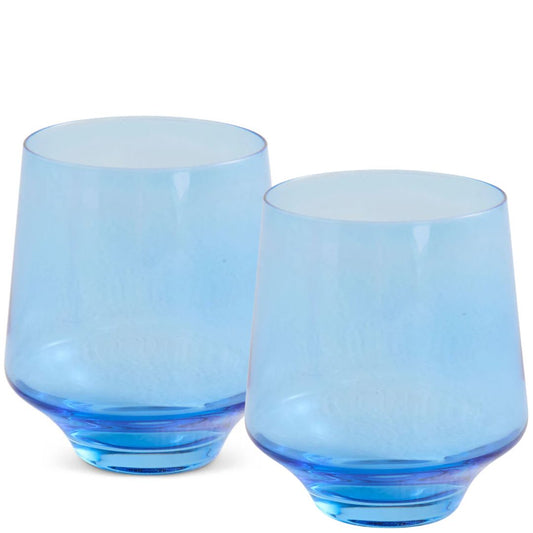 Kip & Co Blue Robin Tumble Glass Set