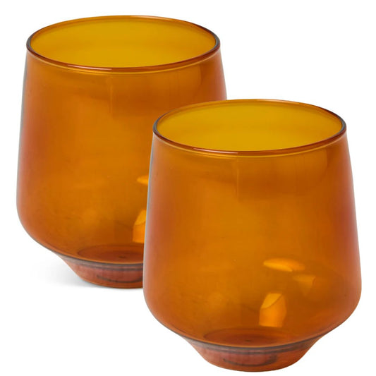 Kip & Co Marshmallow & Marmalade Tumbler Glass Set