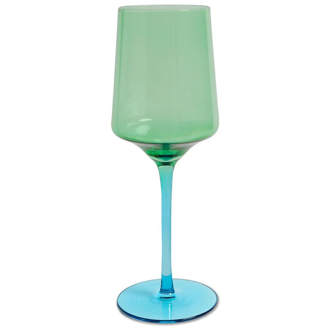 Kip & Co Pistachio Crush Vino Glass Set available at The Honey Emporium
