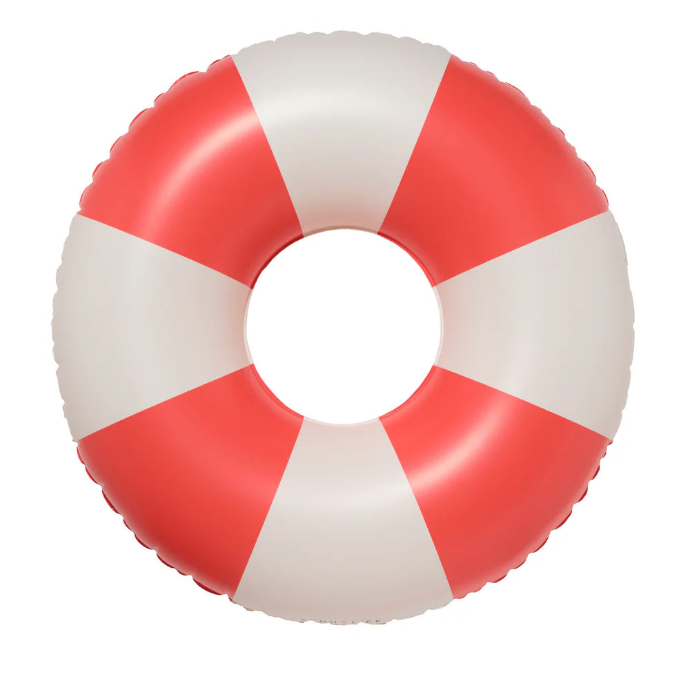 SUNNYLiFE Tube Pool Ring | Red available at The Honey Emporium
