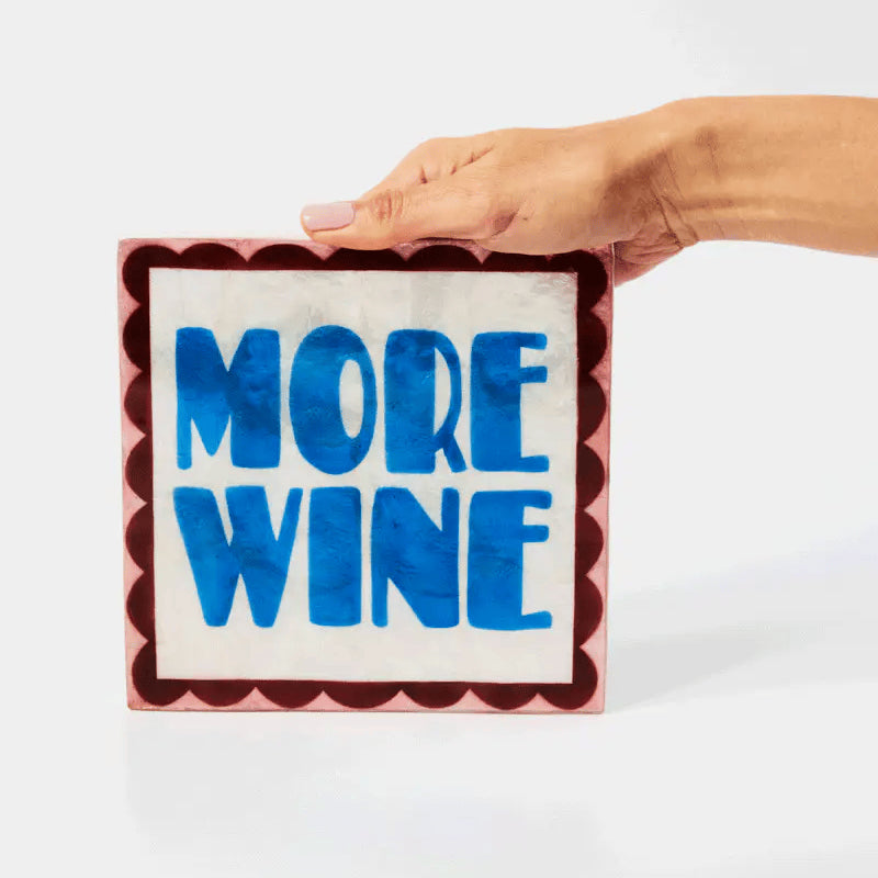 Jones & Co Fun House Wine Tile available at The Honey Emporium