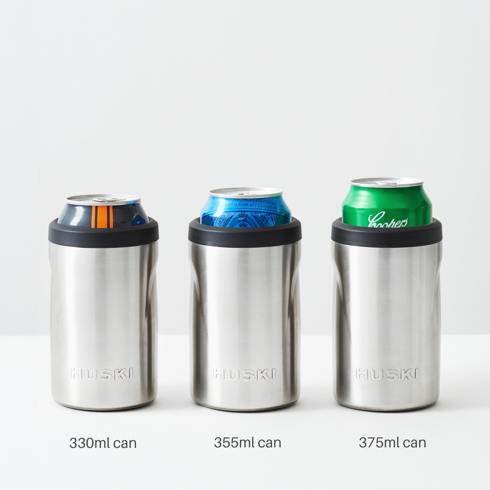 Huski Beer Cooler 2.0 | Brushed Stainless available at The Honey Emporium