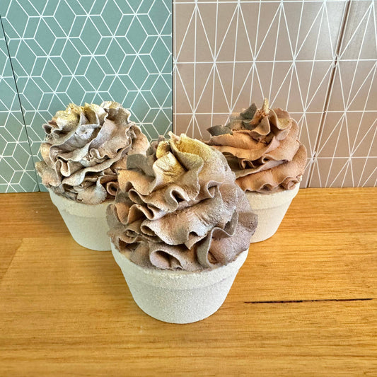 Caffe Latte Bath Cupcake