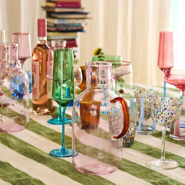 Kip & Co Pistachio Crush Champagne Glass Set available at The Honey Emporium
