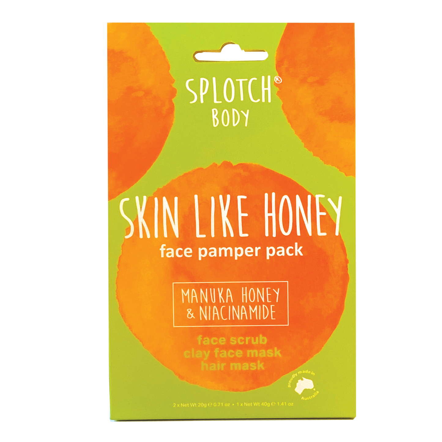 Manuka Honey & Niacinamide Skin Like Honey..Face Pamper Pack