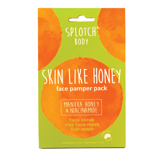 Manuka Honey & Niacinamide Skin Like Honey..Face Pamper Pack