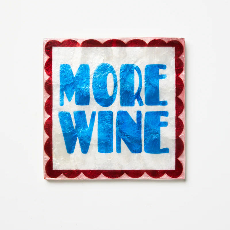 Jones & Co Fun House Wine Tile available at The Honey Emporium