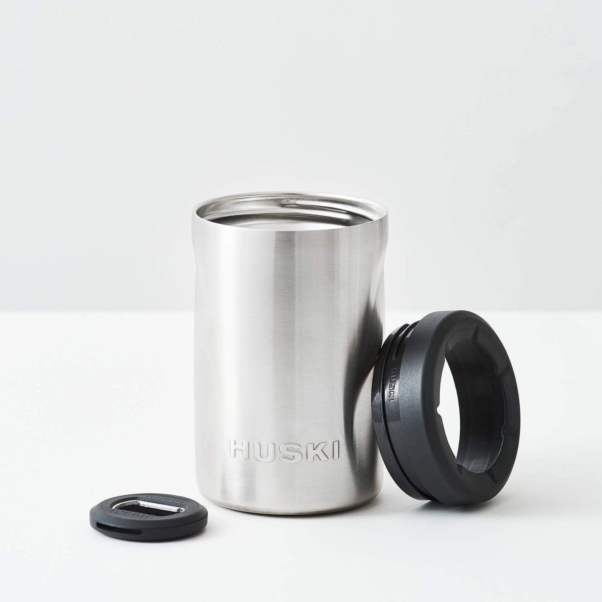 Huski Beer Cooler 2.0 | Brushed Stainless available at The Honey Emporium