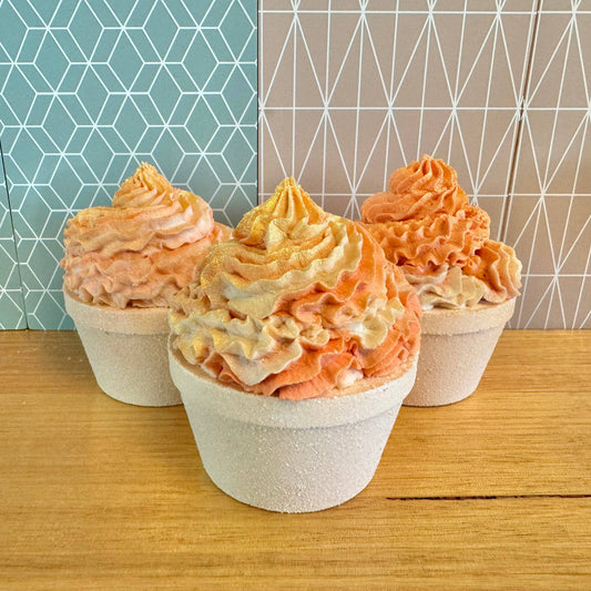 Juicy Apricot Bath Cupcake