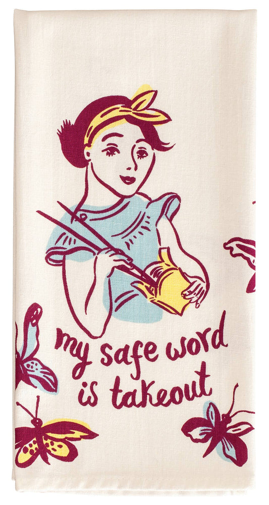 Dish Towel | Safe Word Is Takeout
