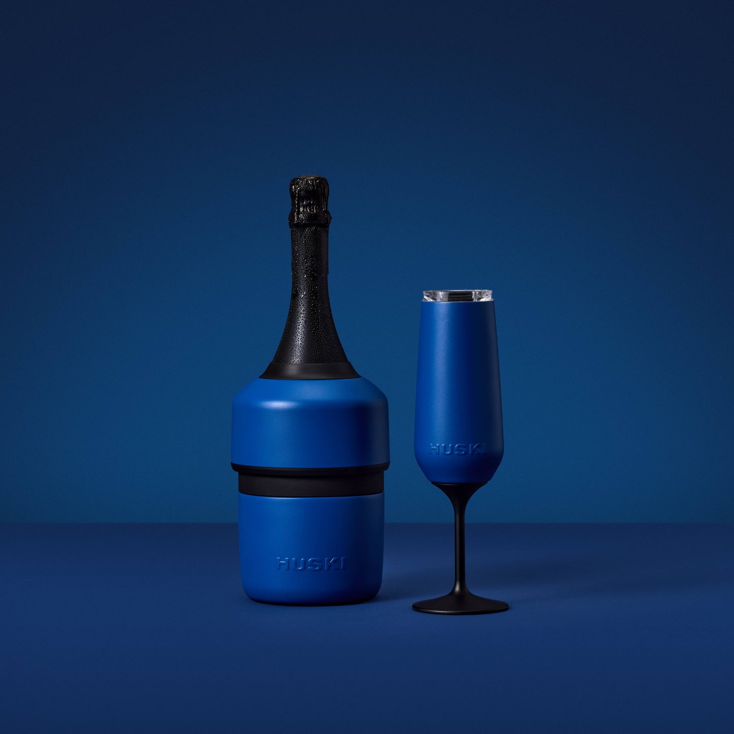 Huski Champagne Cooler | Ocean Blue (Limited Release)