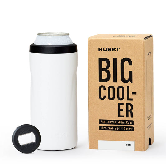NEW: Huski Big Can Cooler - White