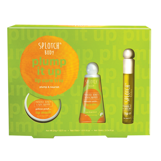 Manuka Honey & Niacinamide Plump It Up...Lip Care Trio