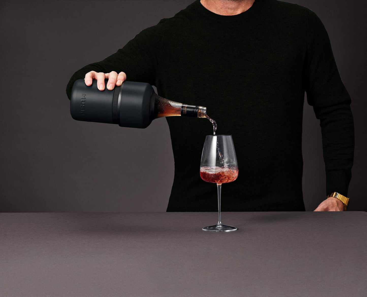 Huski Wine Cooler | Black