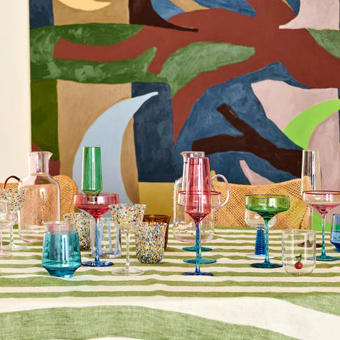 Kip & Co Marshmallow & Marmalade Champagne Glass Set available at The Honey Emporium