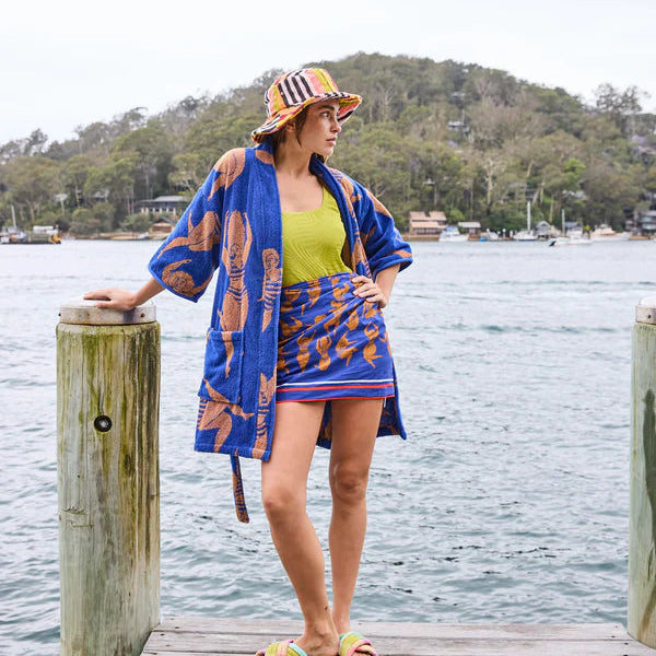 Kip & Co Sun Kissed Organic Cotton Sarong available at The Honey Emporium