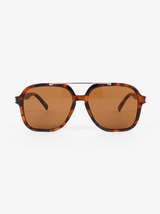 Giselle Tortoiseshell Aviator Sunglasses