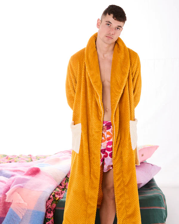 Kip&Co Desert Sand Adult Cosy Robe available at The Honey Emporium