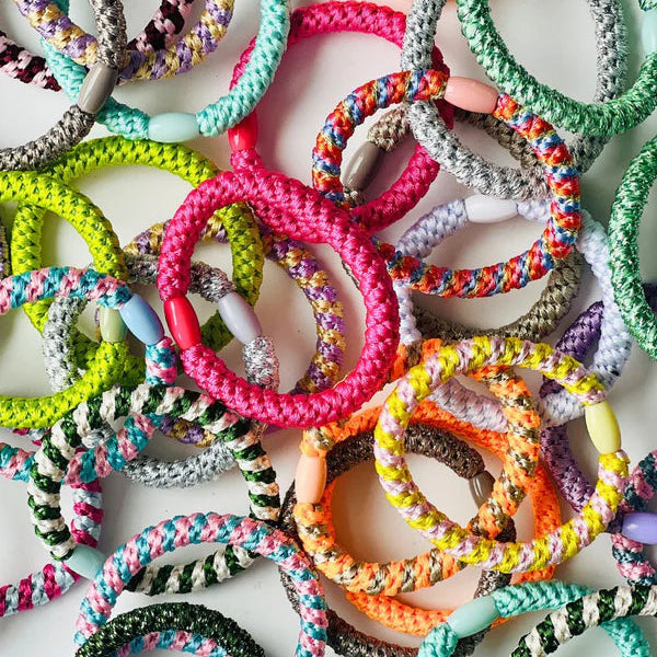 Mosk Melbourne Hair Bands | Pastel Stripe available at The Honey Emporium