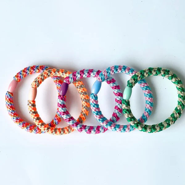 Mosk Melbourne Hair Bands | Candy Stripe available at The Honey Emporium
