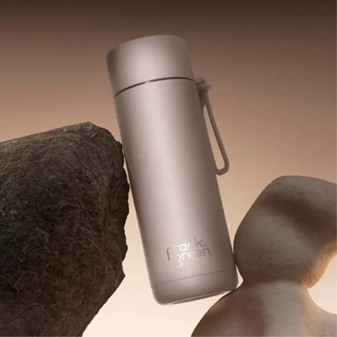 Frank Green 595ml Ceramic Bottle | Moon Dust