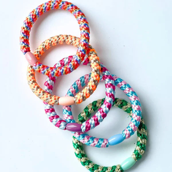 Mosk Melbourne Hair Bands | Candy Stripe available at The Honey Emporium